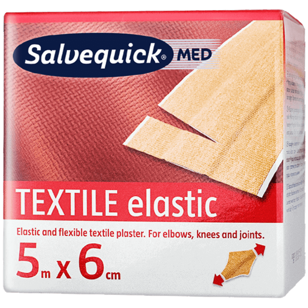 Salvequick Textilpflaster 5m REF546264