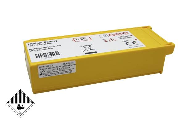 Ersatzbatterie für Lifepak 500