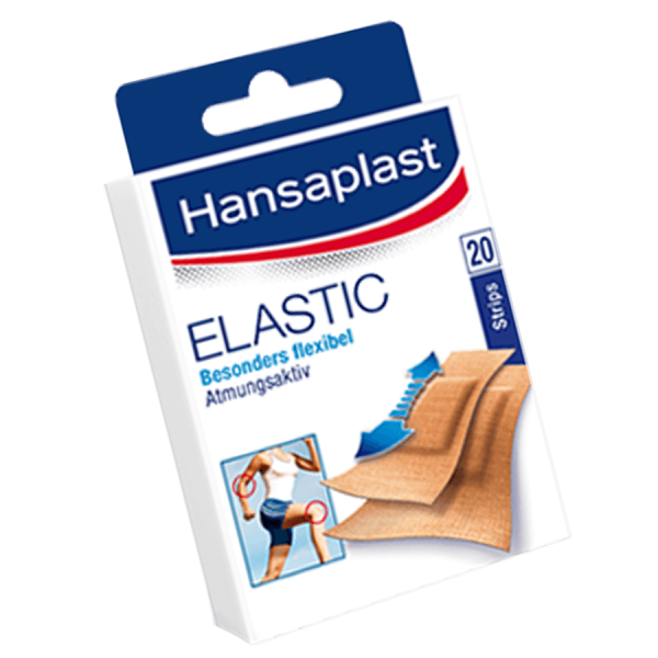 Hansaplast Pflasterstrips elastic (20 Stk.)