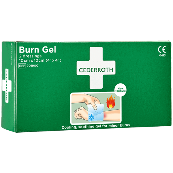 Cederroth Burn Gel Dressing 10x10 cm, 2-pack REF901900