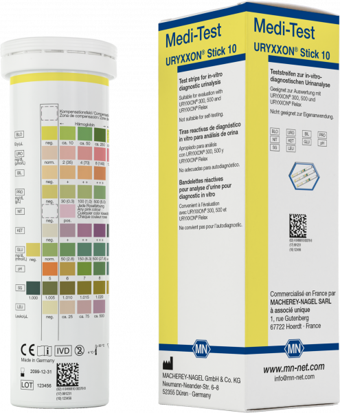 Urinteststreifen Medi-Test Combi 10 SGL (100 Stk.)