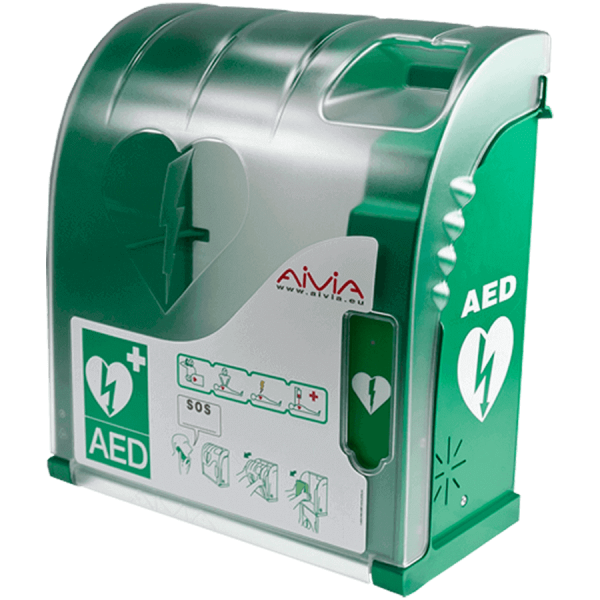 Kunststoffwandkasten Aivia220 mit Alarm + Heizung + automat. Notruf