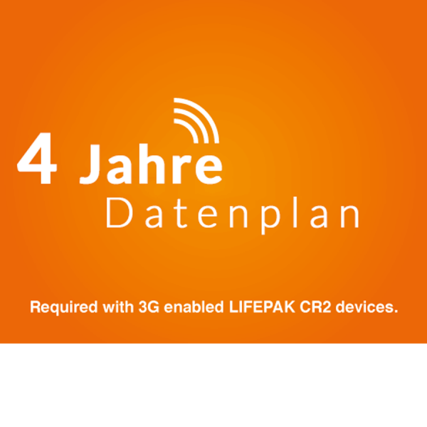 Datenplan für Lifepak CR2 3G-Version - 4 Jahre