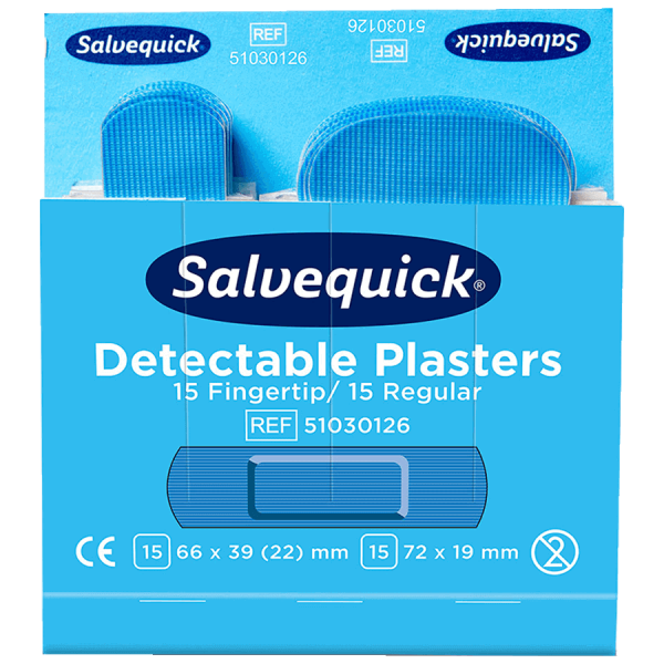 Salvequick Pflasterstrips detectable REF51030126