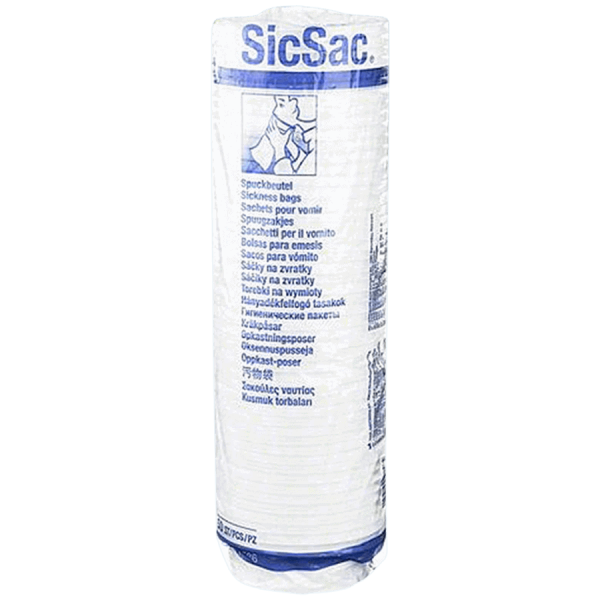 SicSac Spuckbeutel 1 Liter (50 Stk.)
