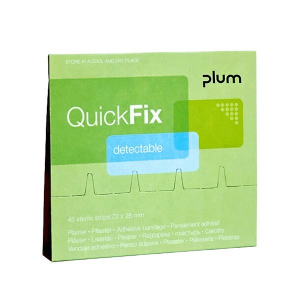 QuickFix Refill mit 45 Pflasterstrips detectable (1 Stk.)