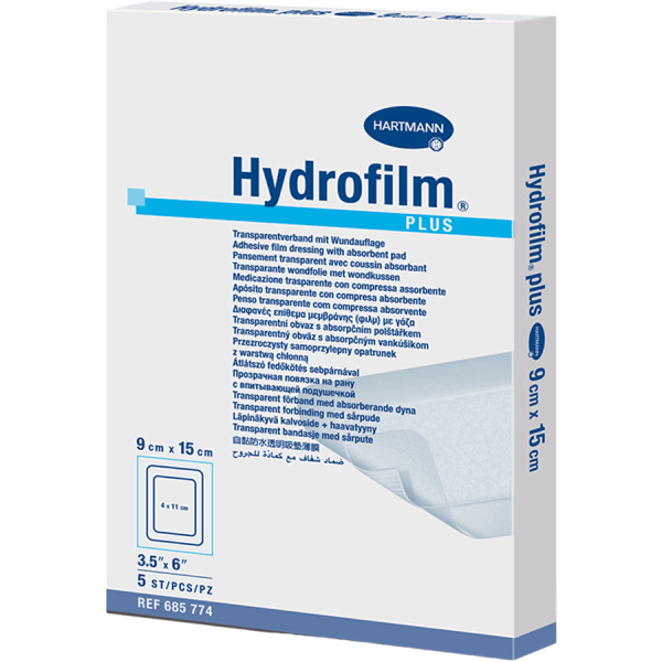Hydrofilm plus mit Wundkissen (5 Stk.)