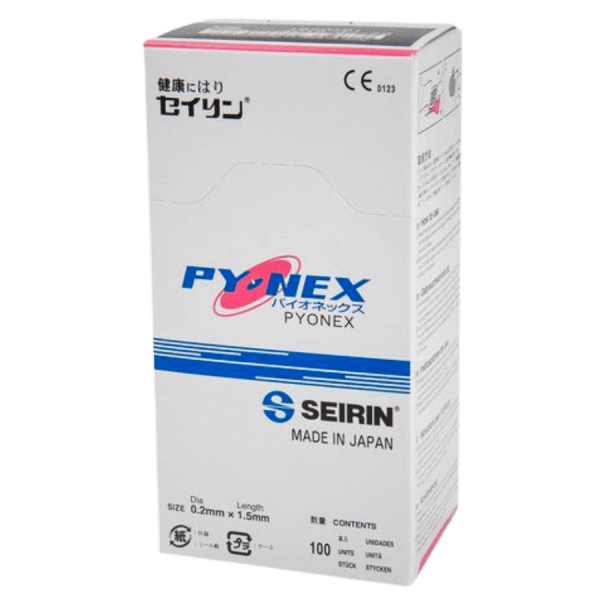 Seirin Akupunkturnadel New Pyonex 0,2 x 1,5mm (100 Stk.)