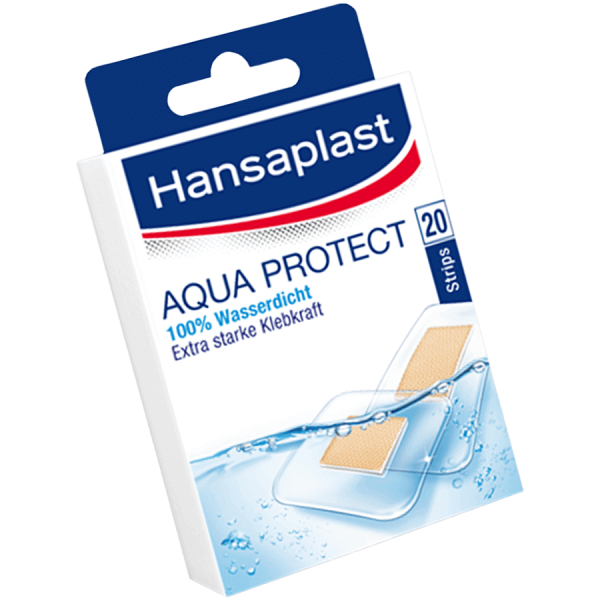Hansaplast Pflasterstrips Aqua Protect (20 Stk.)