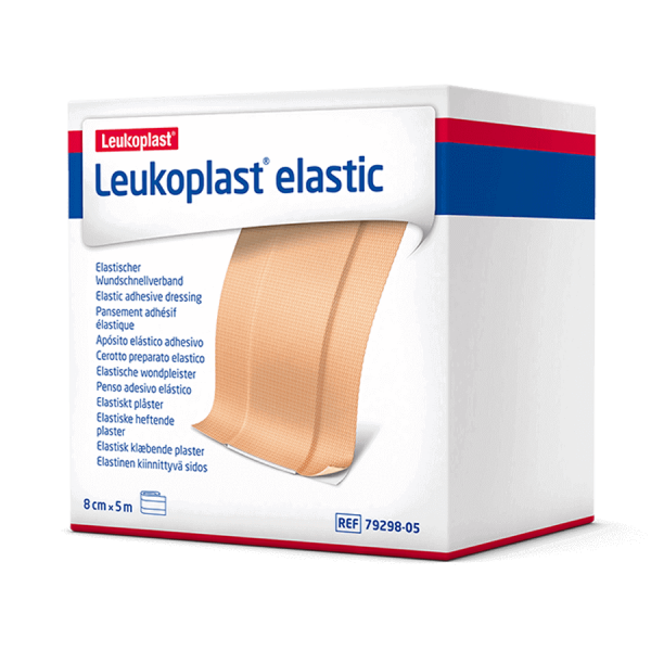 Leukoplast elastic 8cm x 5m