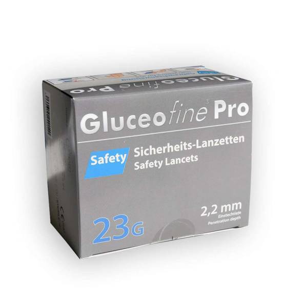 Lanzetten für Blutzuckermessgerät Gluceofine pro (100 Stk.)