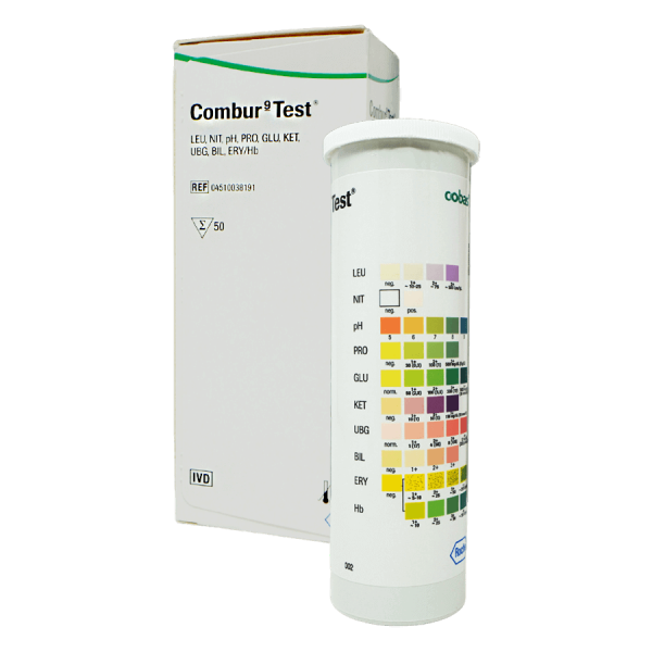 Urinteststreifen Combur 9 Test (100 Stk.)