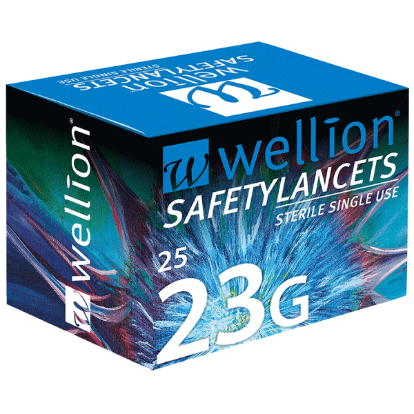 Wellion Safety Lanzette 23G (200 Stk.)