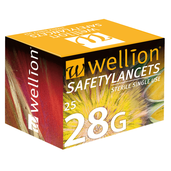 Wellion Safety Lanzette 28G (200 Stk.)