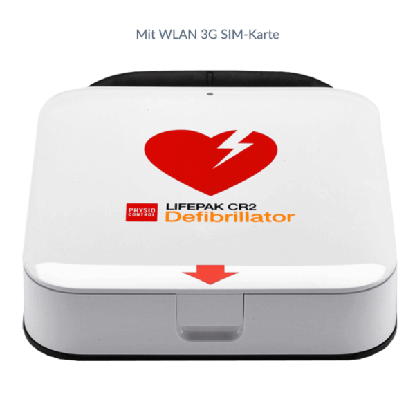 Lifepak CR2 AED Defibrillator WLAN 3G SIM-Karte mit Handgriff