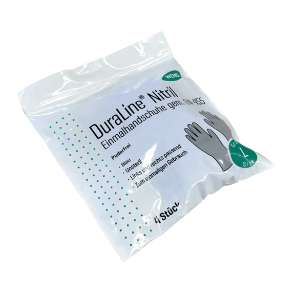 DuraLine® Nitril Einmalhandschuhe (4 Stk./Pkg)