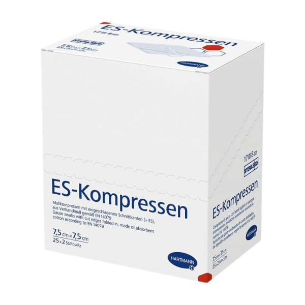 ES-Kompressen steril 7,5x7,5cm (25 x 2 Stk.)